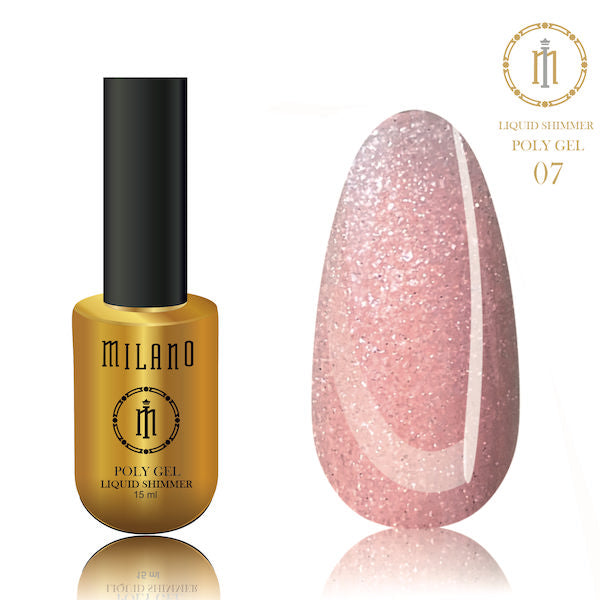 Liquid Shimmer Poly gel 15ml