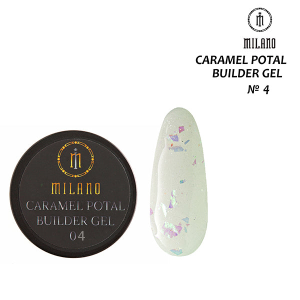 Гел за изграждане Milano Caramel Potal  15 мл
