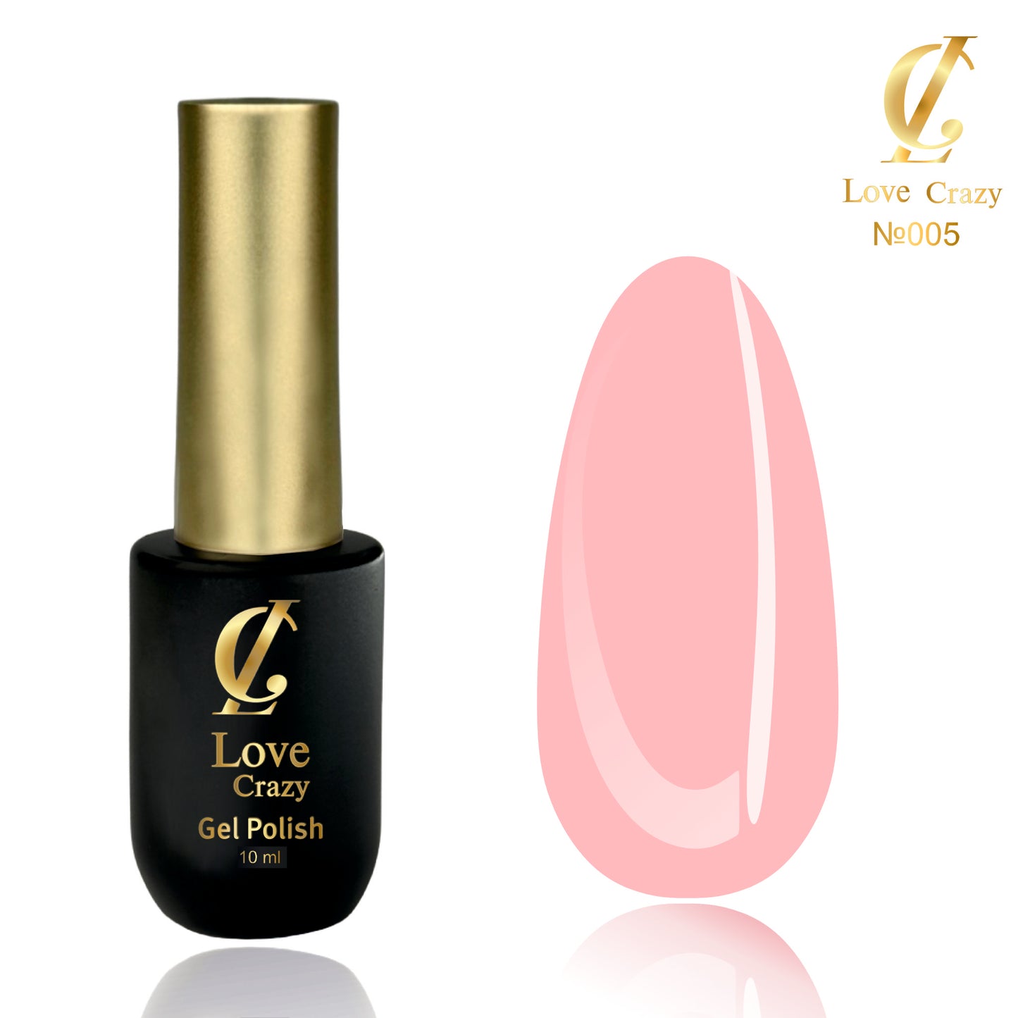 Гел Лак Milano LOVE CRAZY 10 мл. №0-100