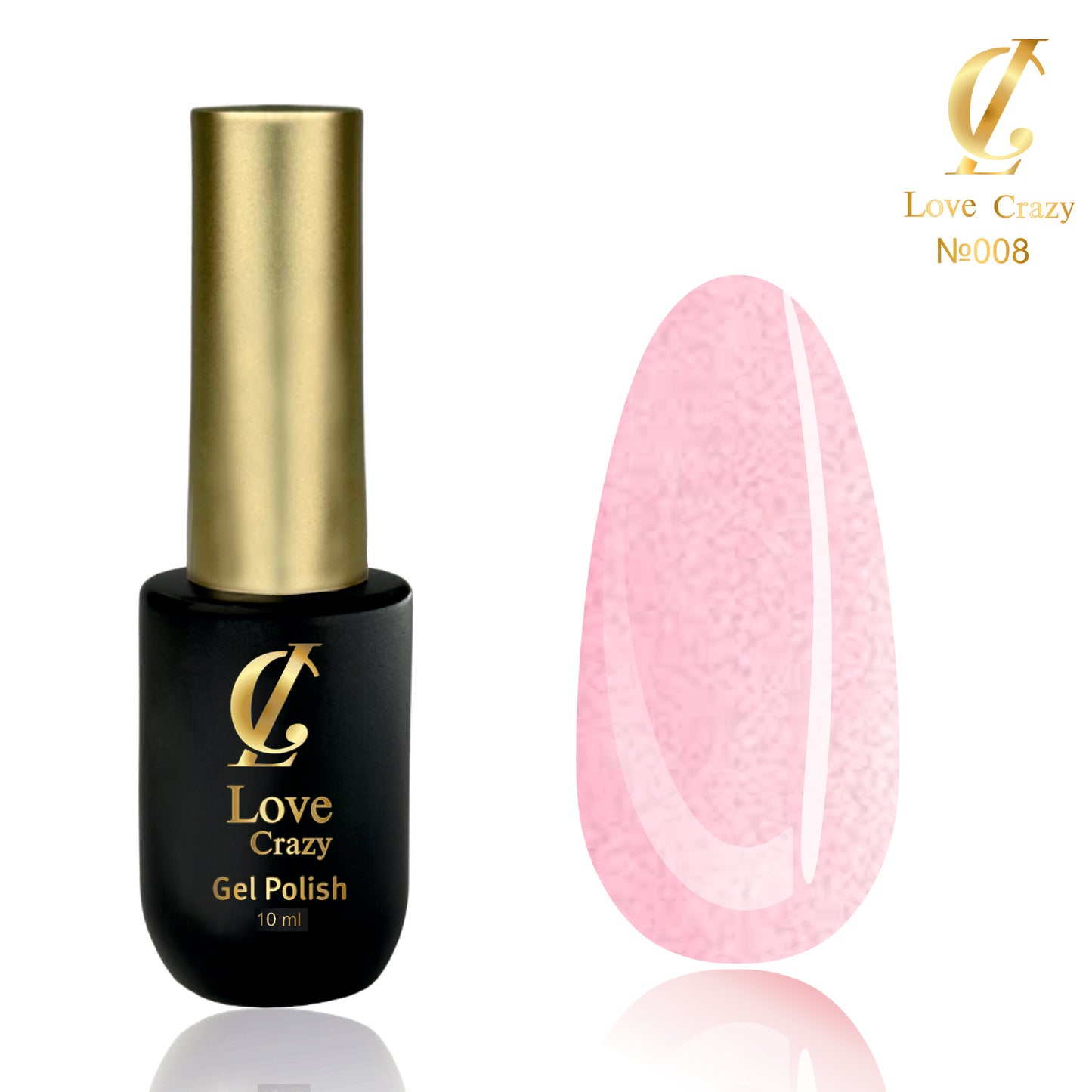 Гел Лак Milano LOVE CRAZY 10 мл. №0-100