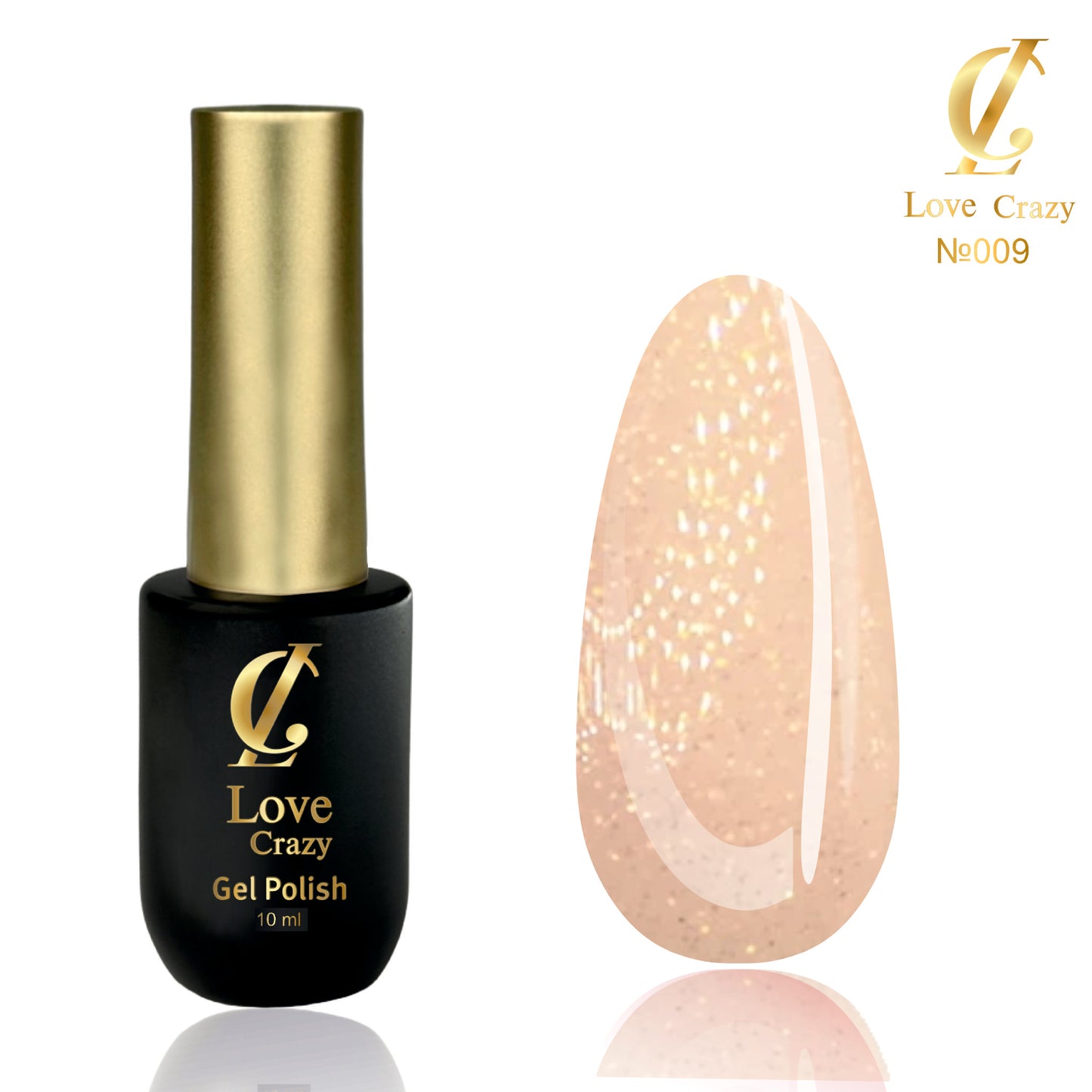 Гел Лак Milano LOVE CRAZY 10 мл. №0-100