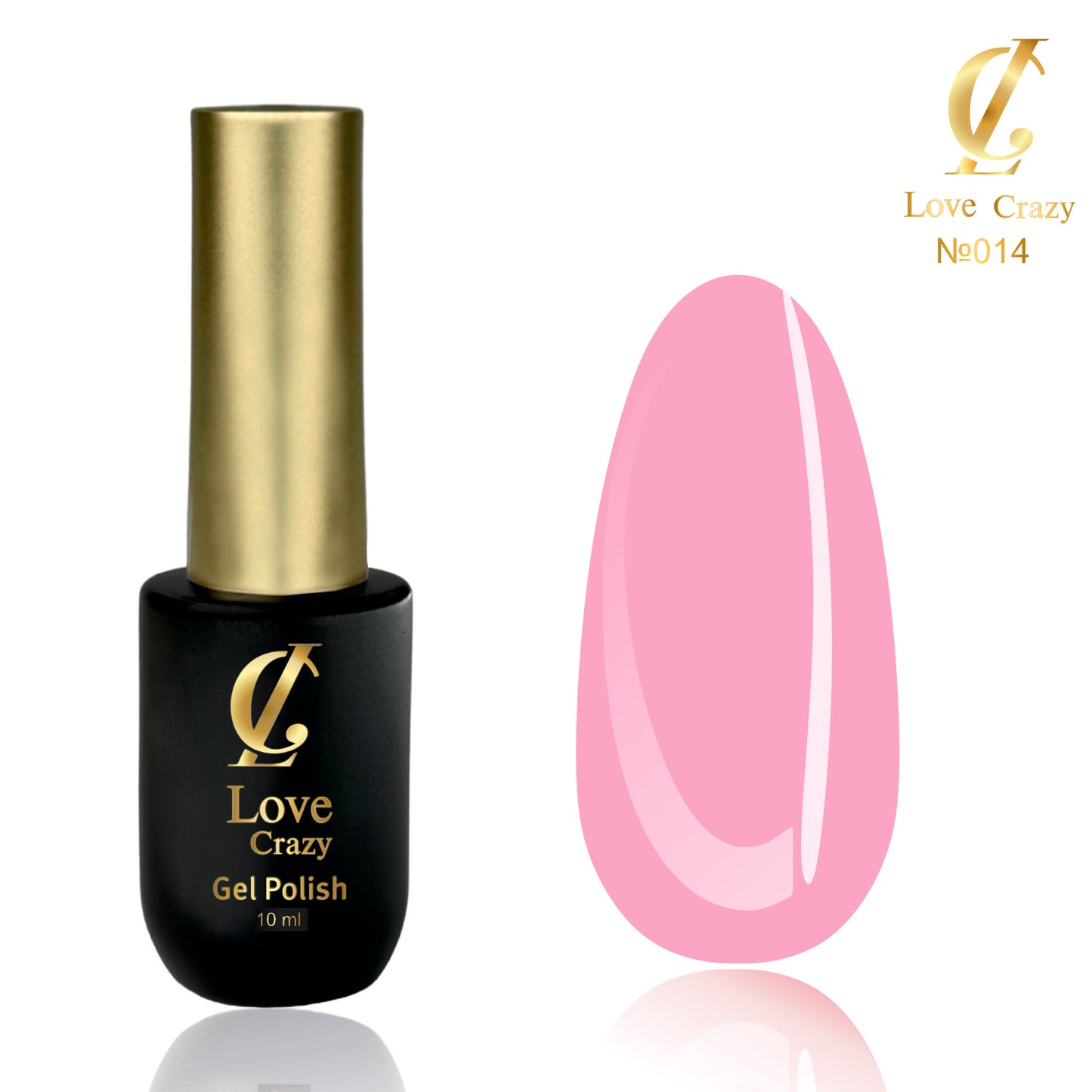 Гел Лак Milano LOVE CRAZY 10 мл. №0-100