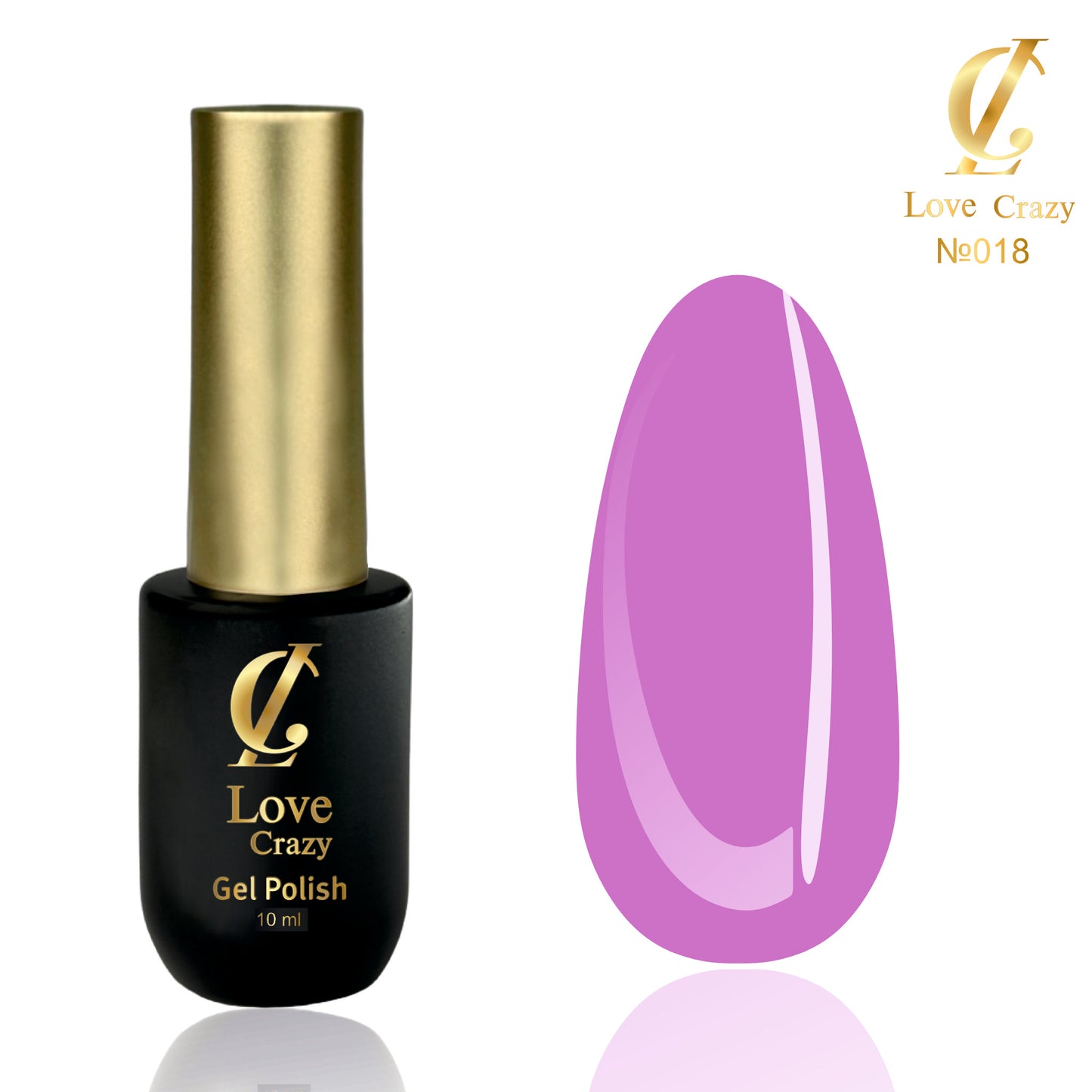 Гел Лак Milano LOVE CRAZY 10 мл. №0-100