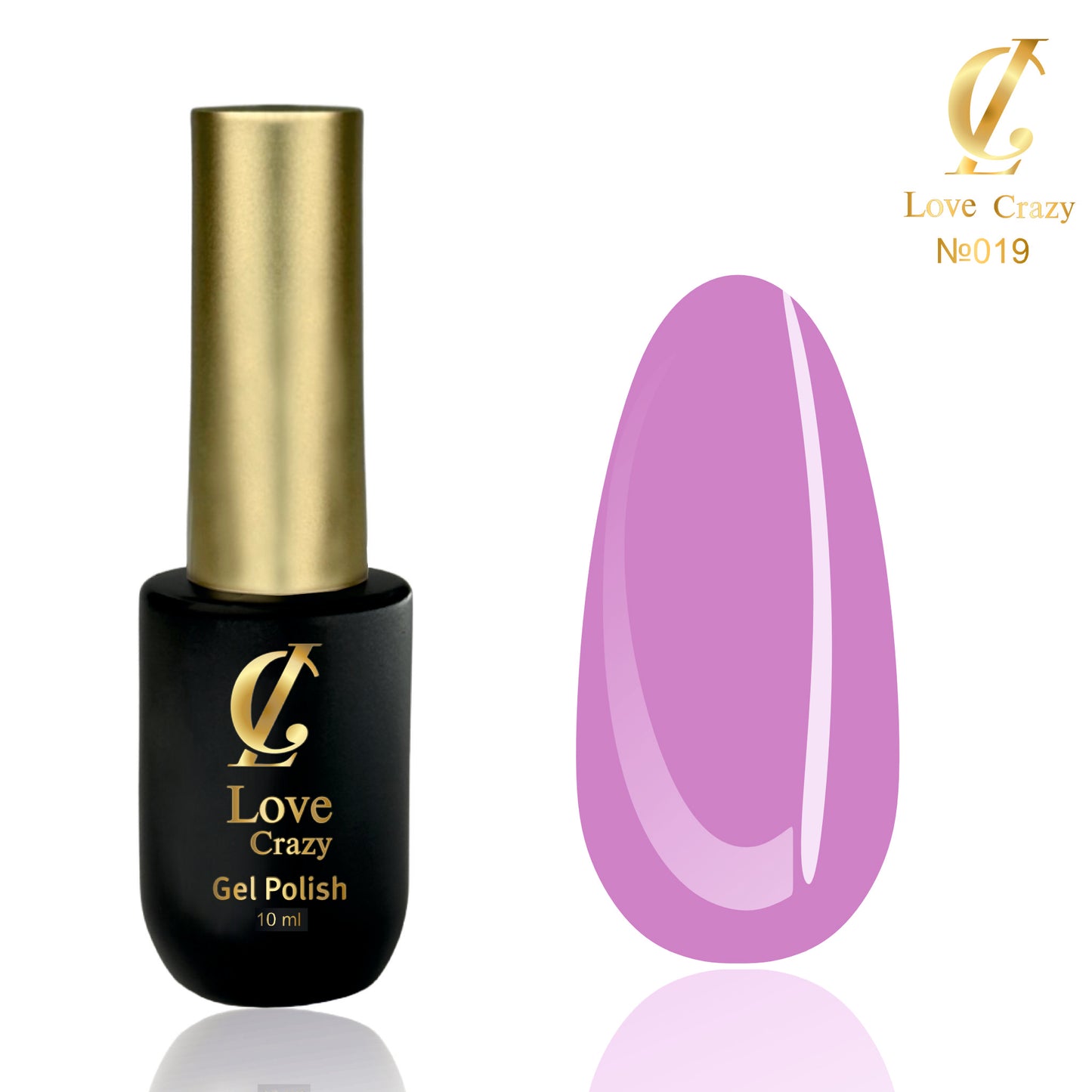 Гел Лак Milano LOVE CRAZY 10 мл. №0-100