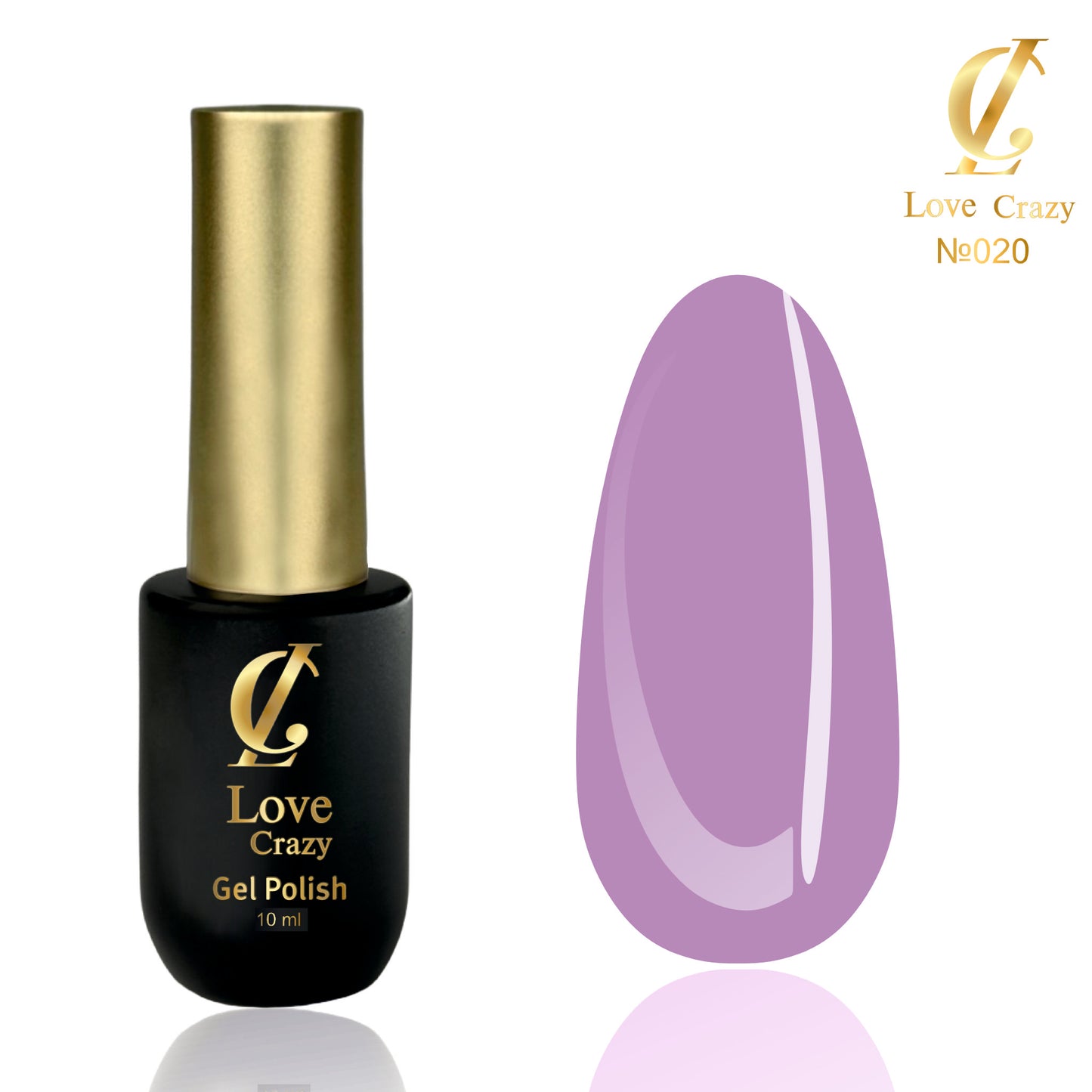 Гел Лак Milano LOVE CRAZY 10 мл. №0-100