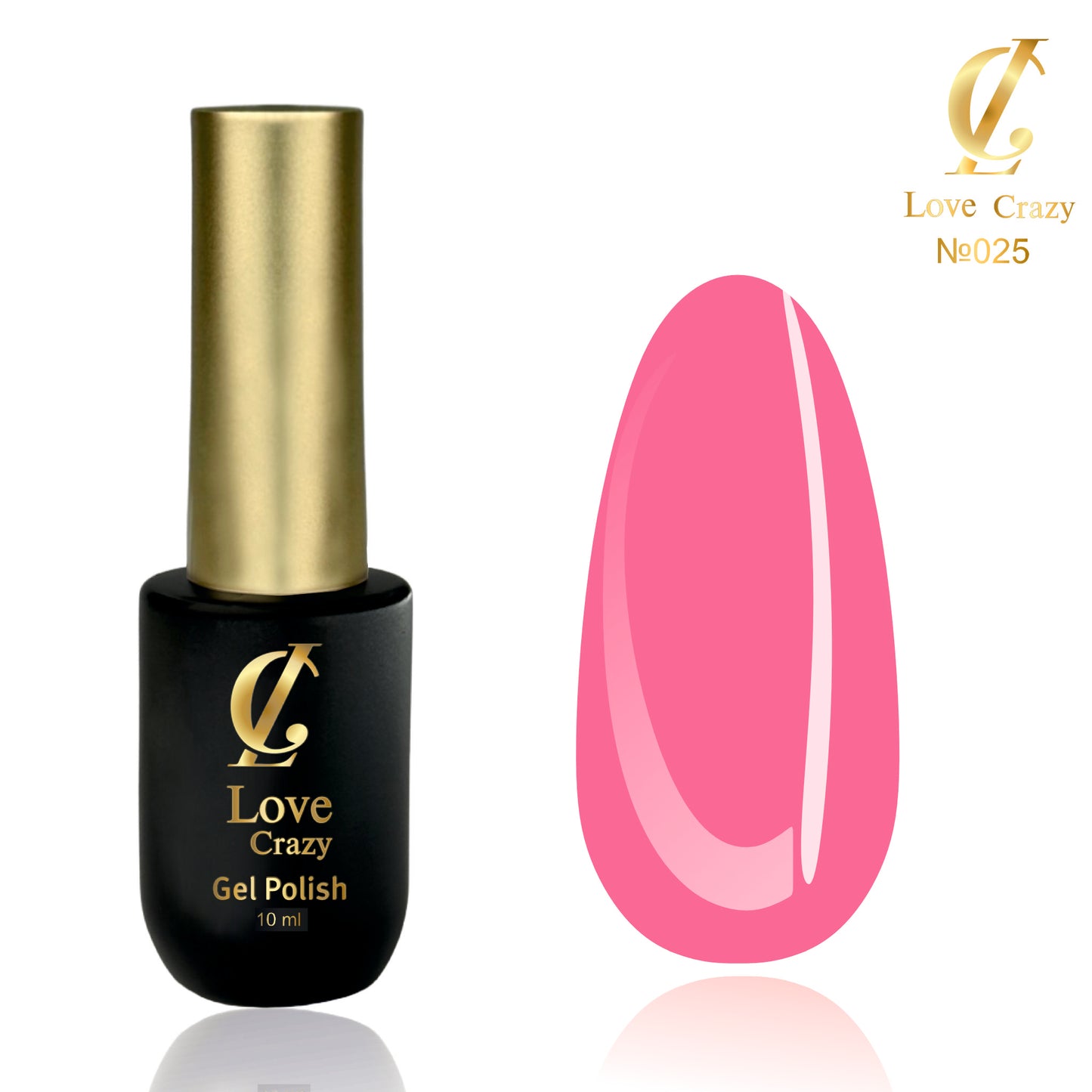 Гел Лак Milano LOVE CRAZY 10 мл. №0-100