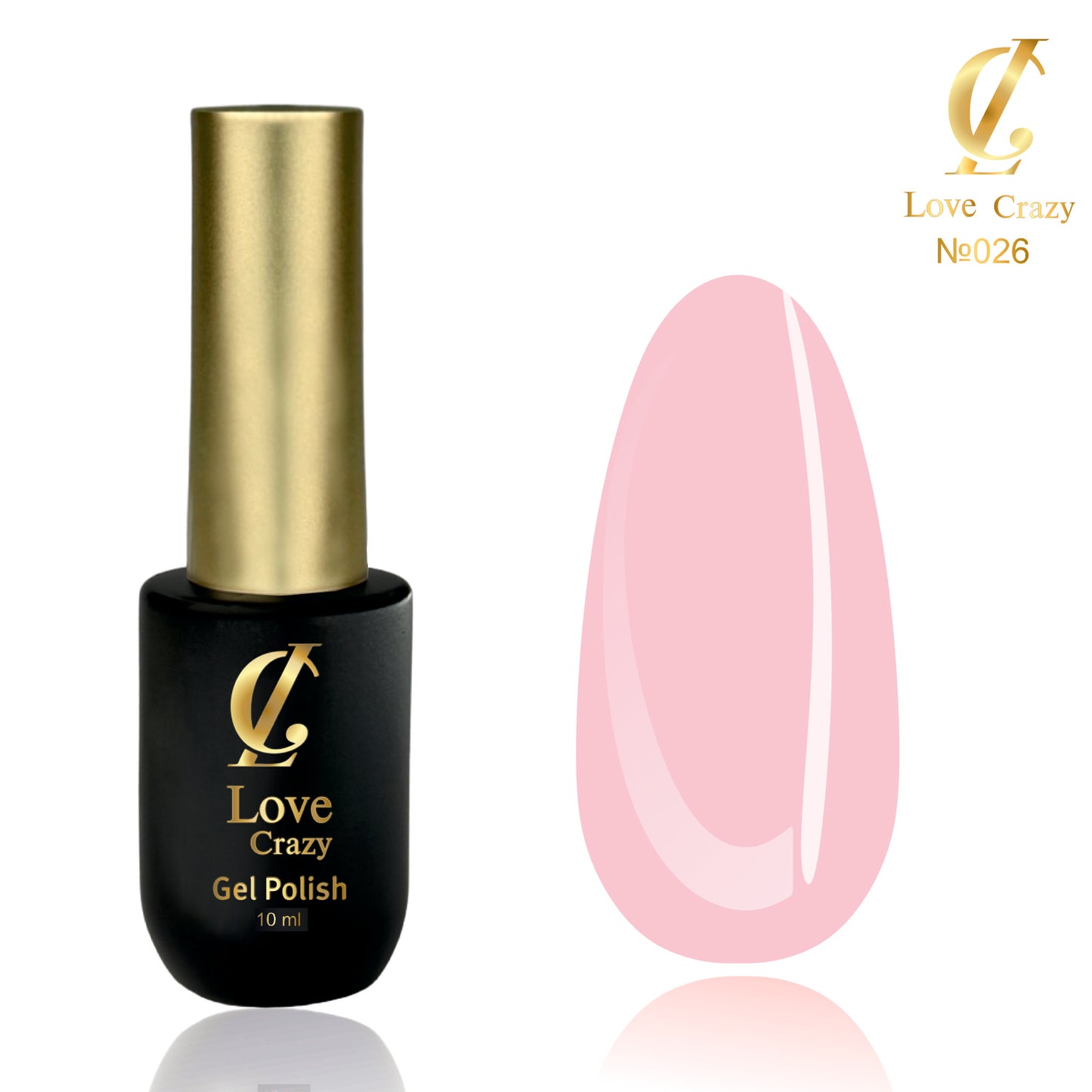 Гел Лак Milano LOVE CRAZY 10 мл. №0-100