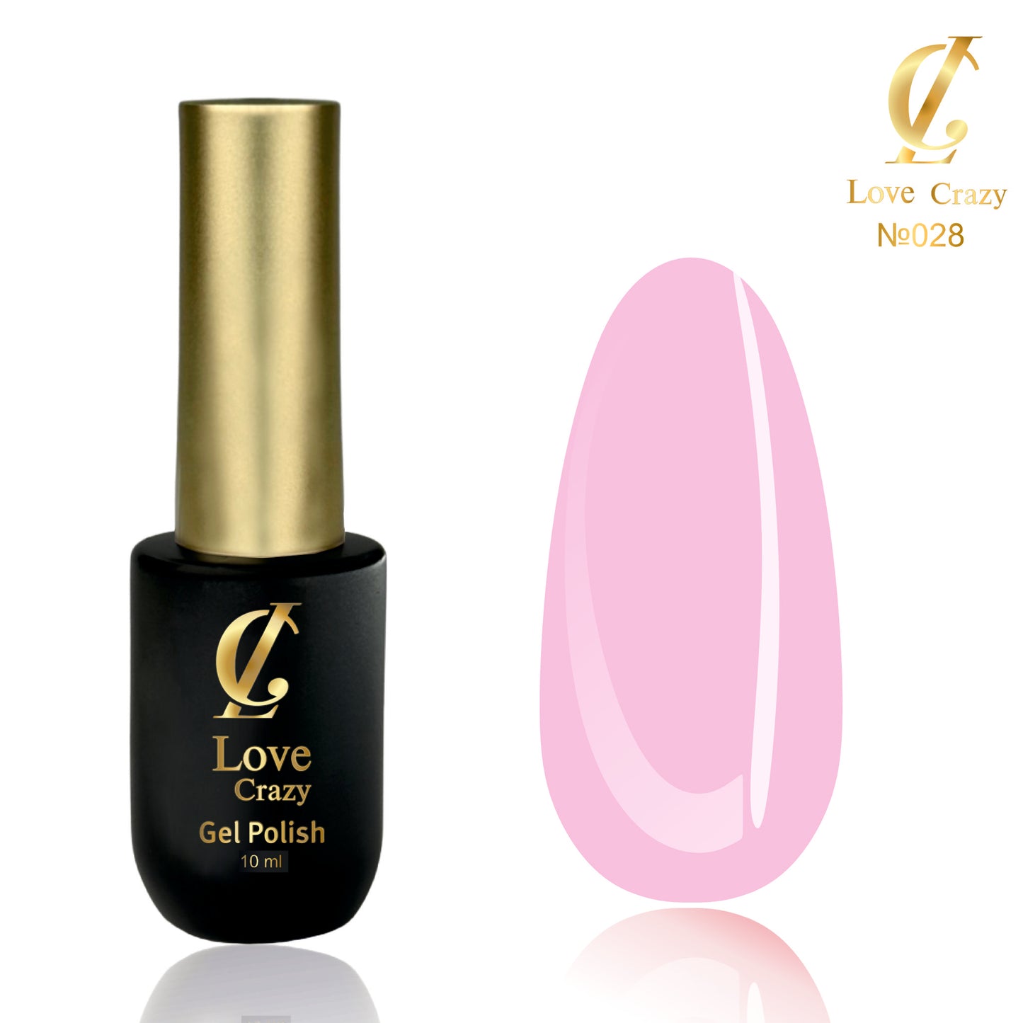 Гел Лак Milano LOVE CRAZY 10 мл. №0-100