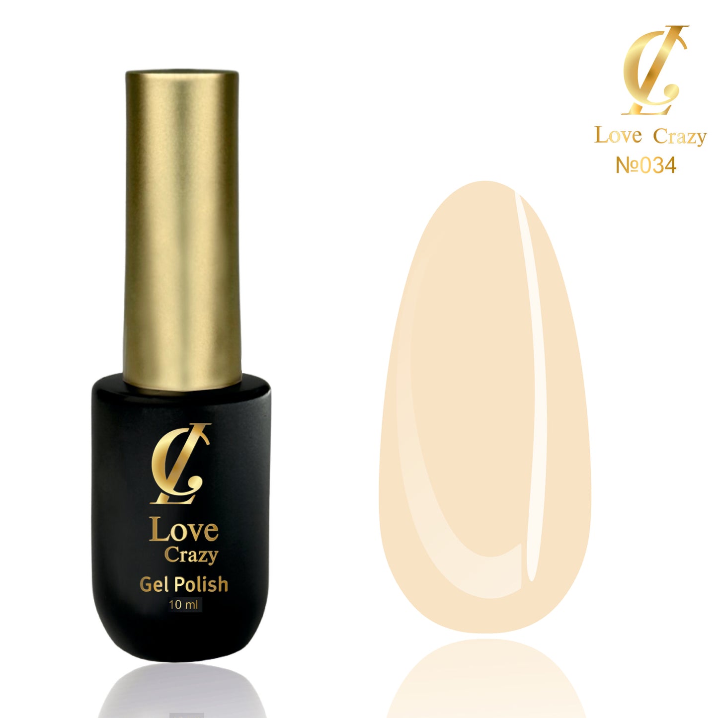 Гел Лак Milano LOVE CRAZY 10 мл. №0-100