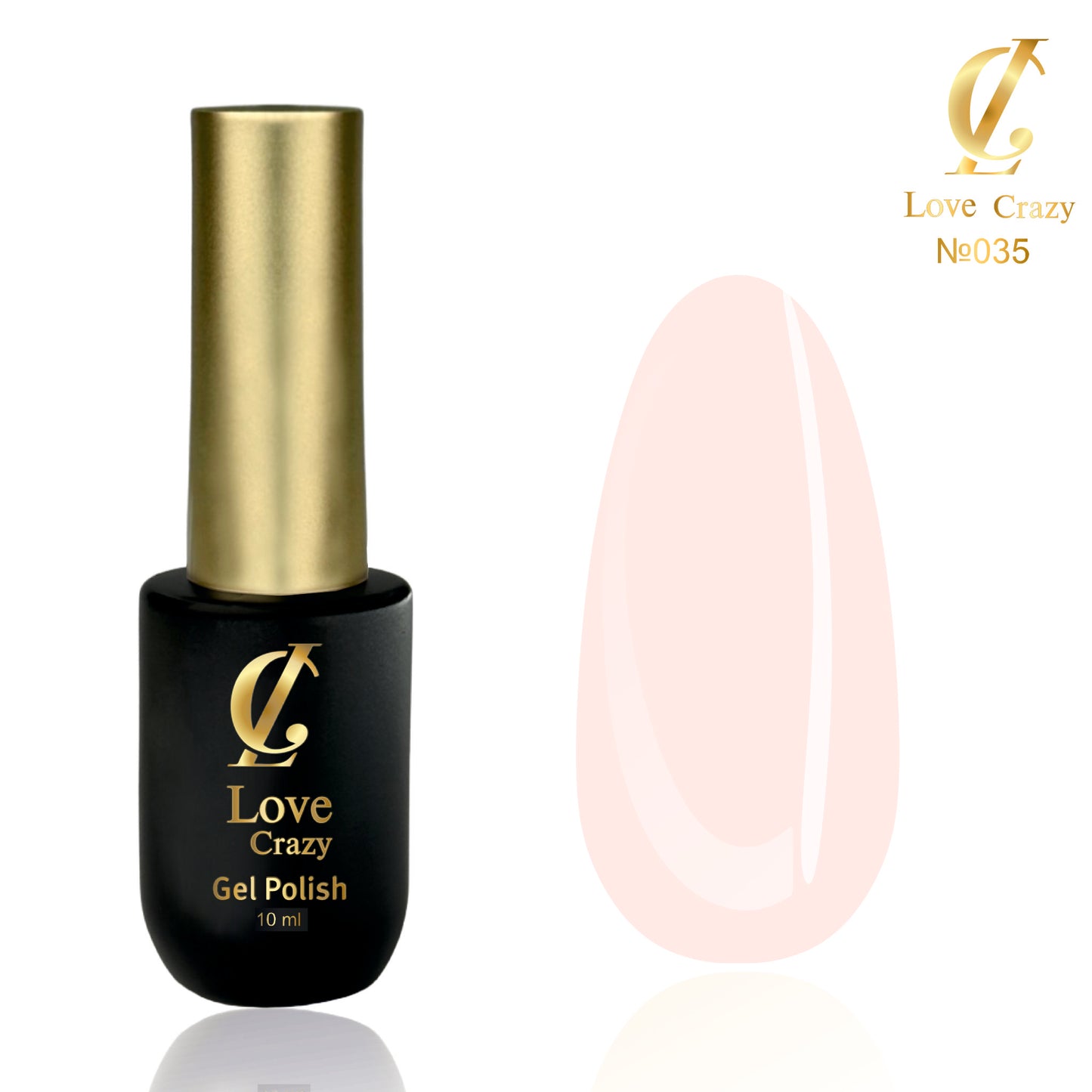 Гел Лак Milano LOVE CRAZY 10 мл. №0-100