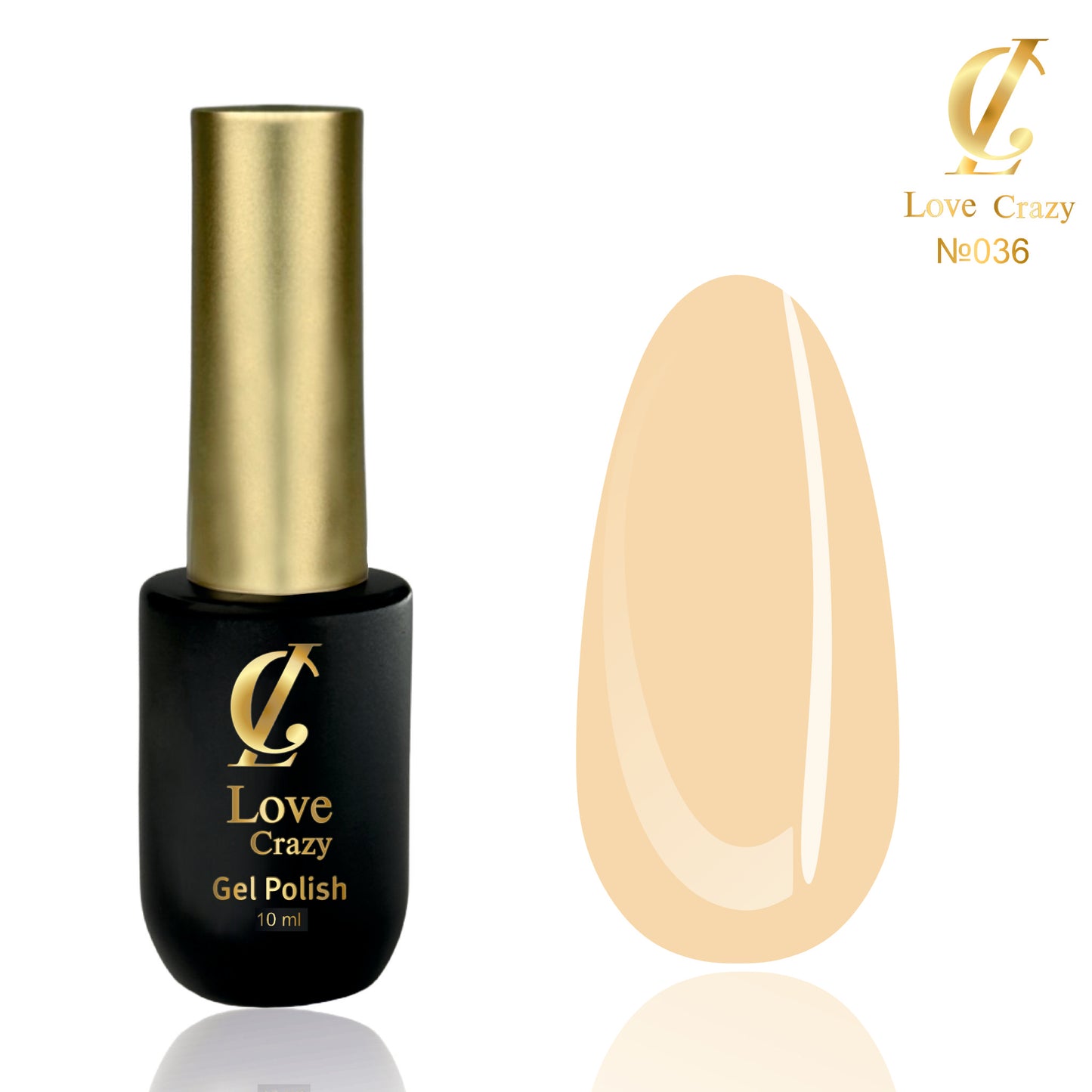 Гел Лак Milano LOVE CRAZY 10 мл. №0-100