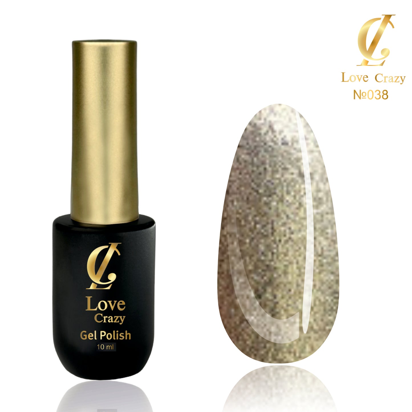 Гел Лак Milano LOVE CRAZY 10 мл. №0-100