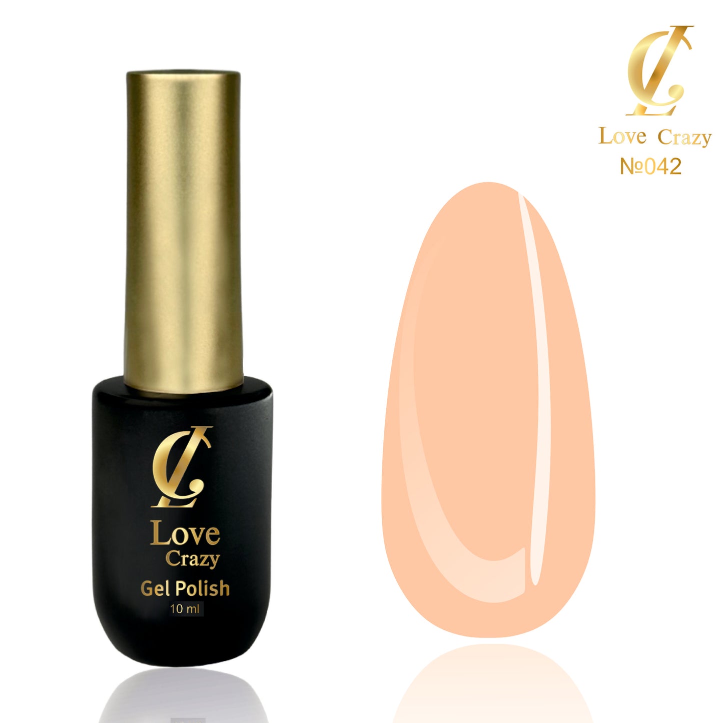 Гел Лак Milano LOVE CRAZY 10 мл. №0-100