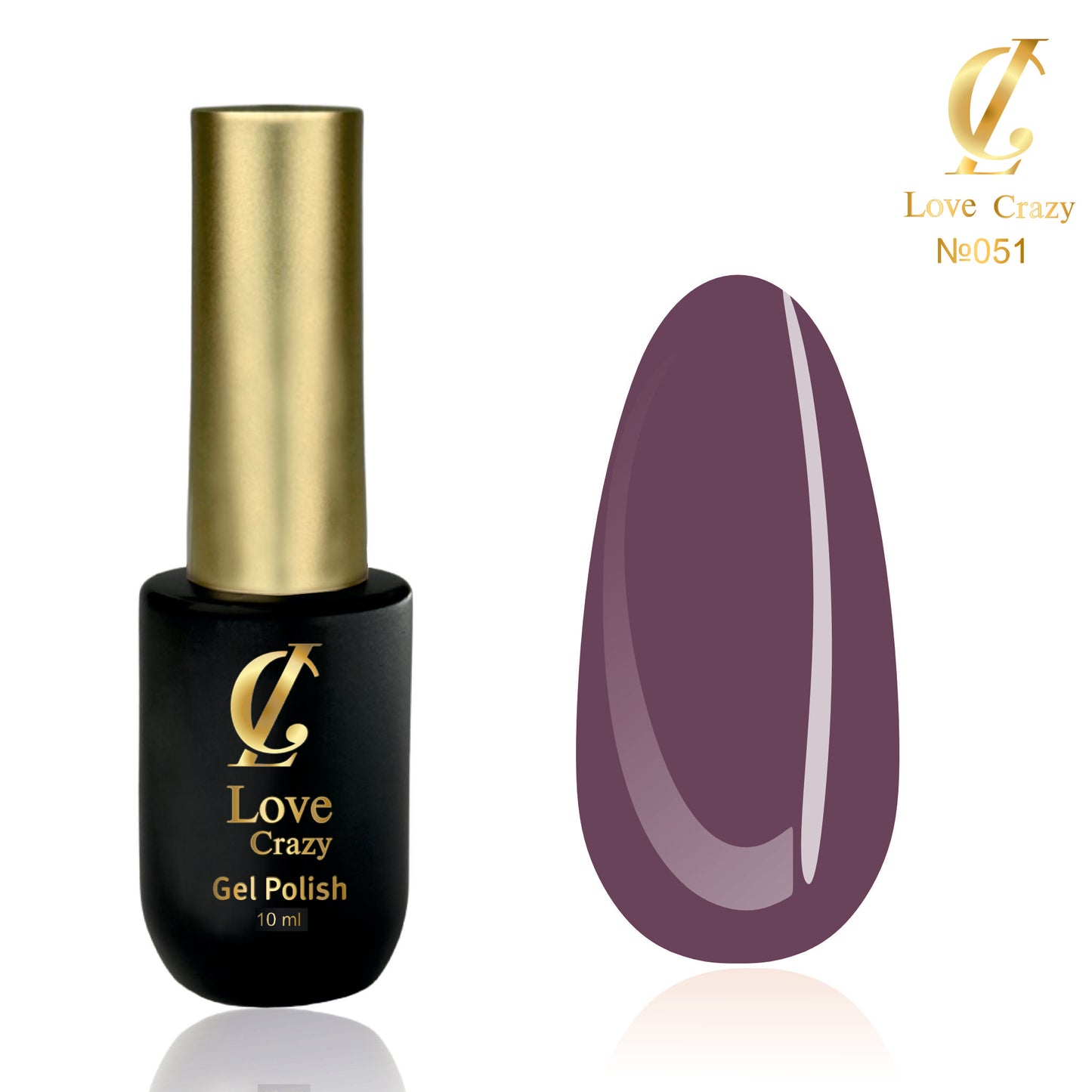 Гел Лак Milano LOVE CRAZY 10 мл. №0-100