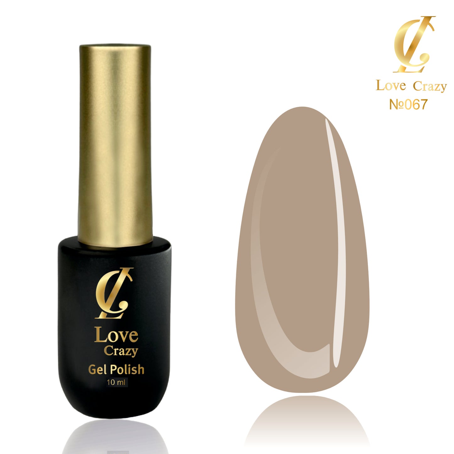 Гел Лак Milano LOVE CRAZY 10 мл. №0-100