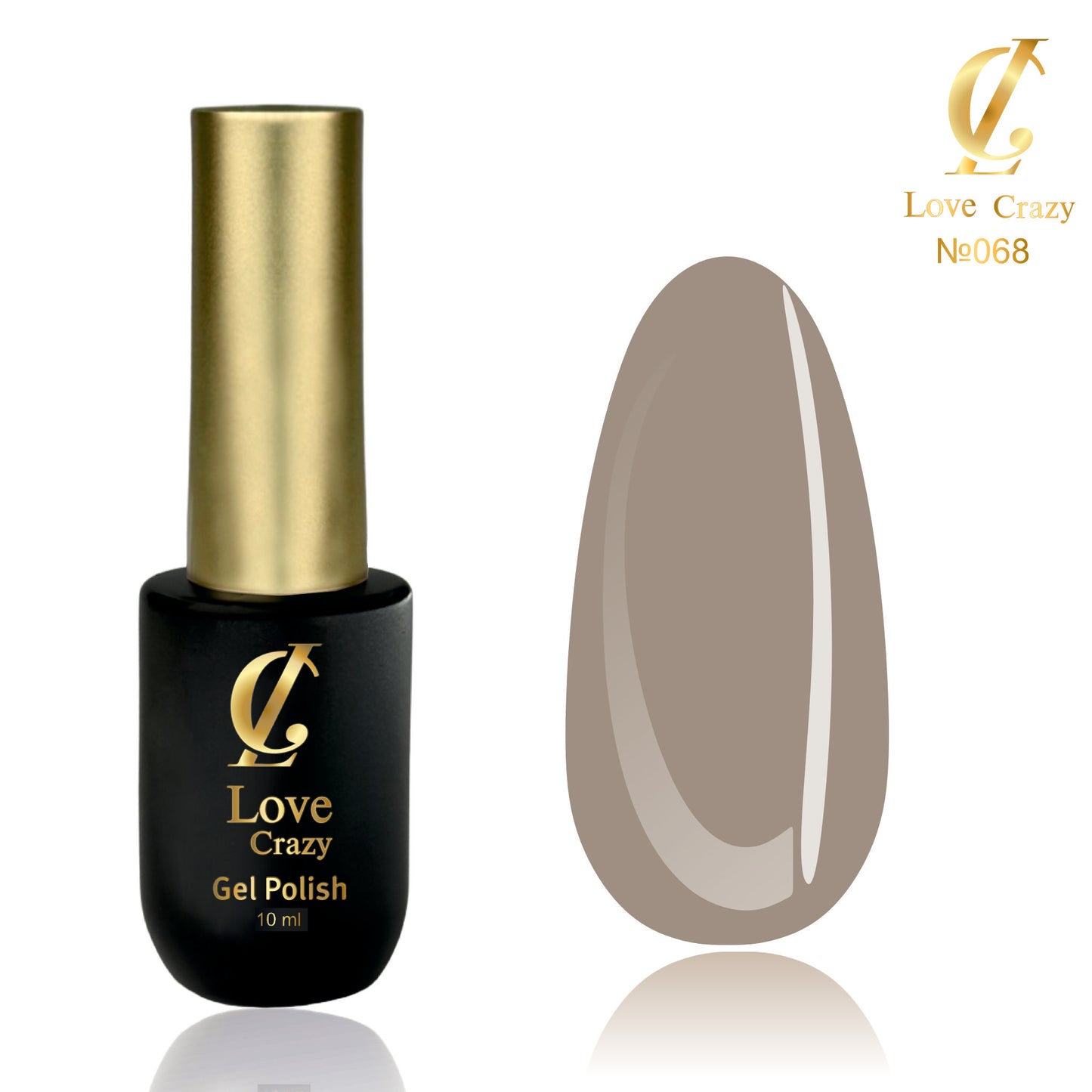 Гел Лак Milano LOVE CRAZY 10 мл. №0-100