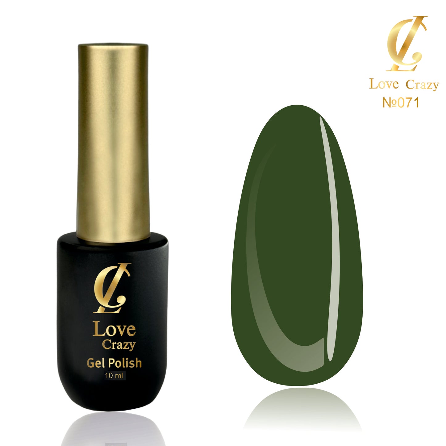 Гел Лак Milano LOVE CRAZY 10 мл. №0-100