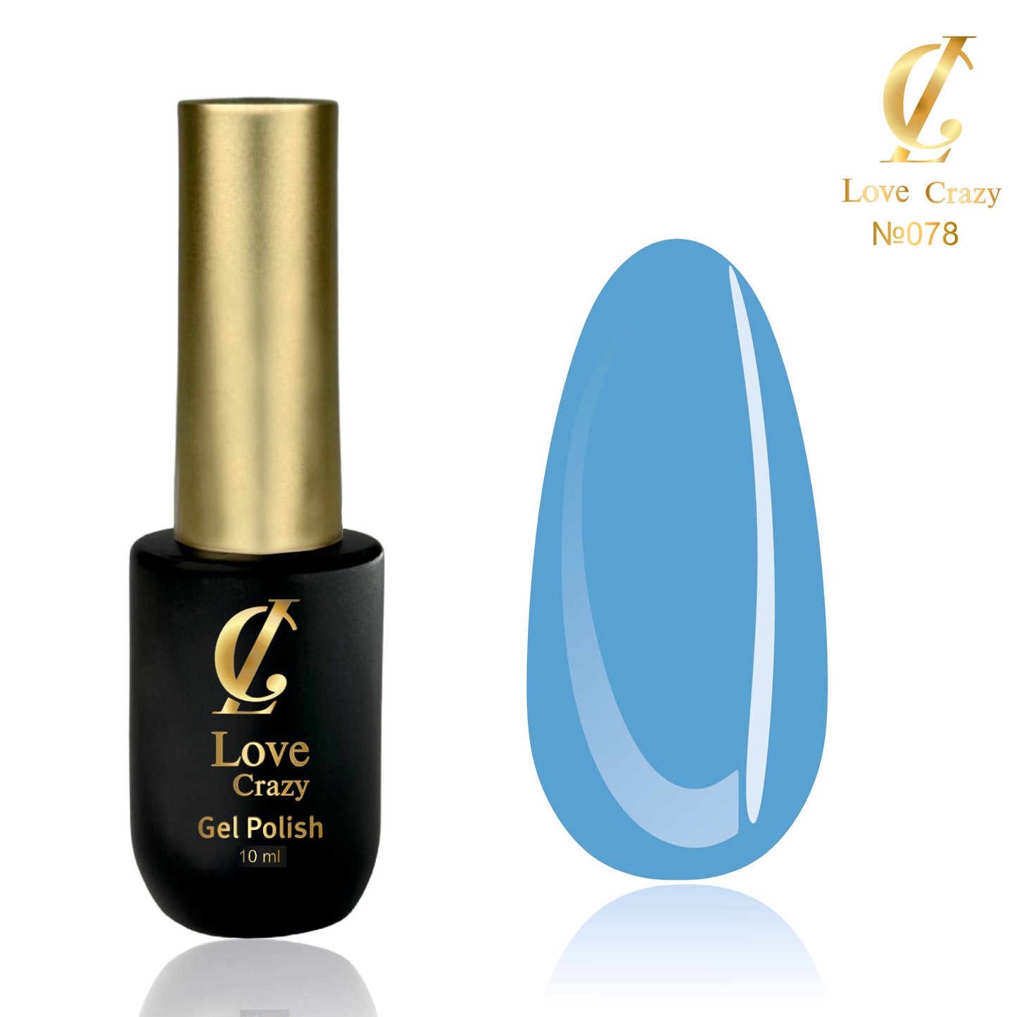 Гел Лак Milano LOVE CRAZY 10 мл. №0-100