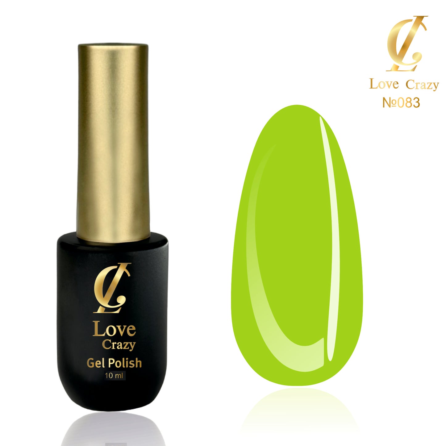 Гел Лак Milano LOVE CRAZY 10 мл. №0-100