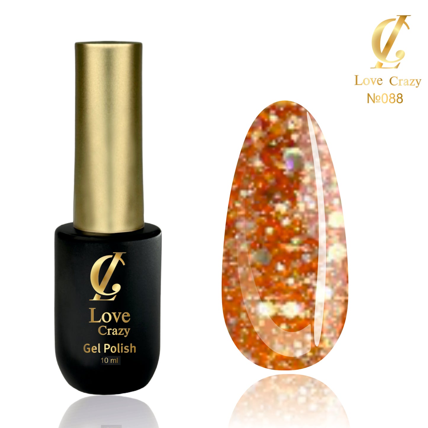 Гел Лак Milano LOVE CRAZY 10 мл. №0-100