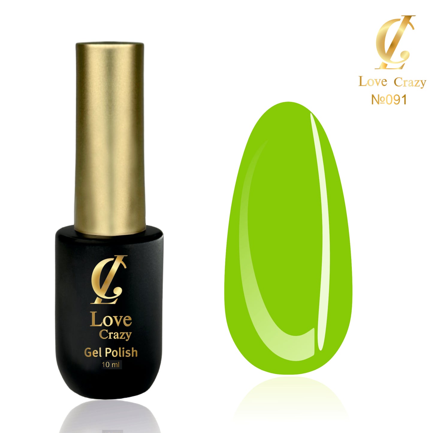 Гел Лак Milano LOVE CRAZY 10 мл. №0-100