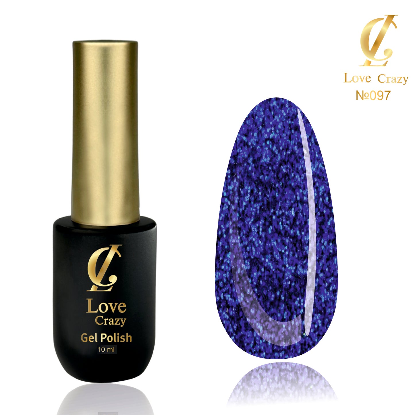 Гел Лак Milano LOVE CRAZY 10 мл. №0-100