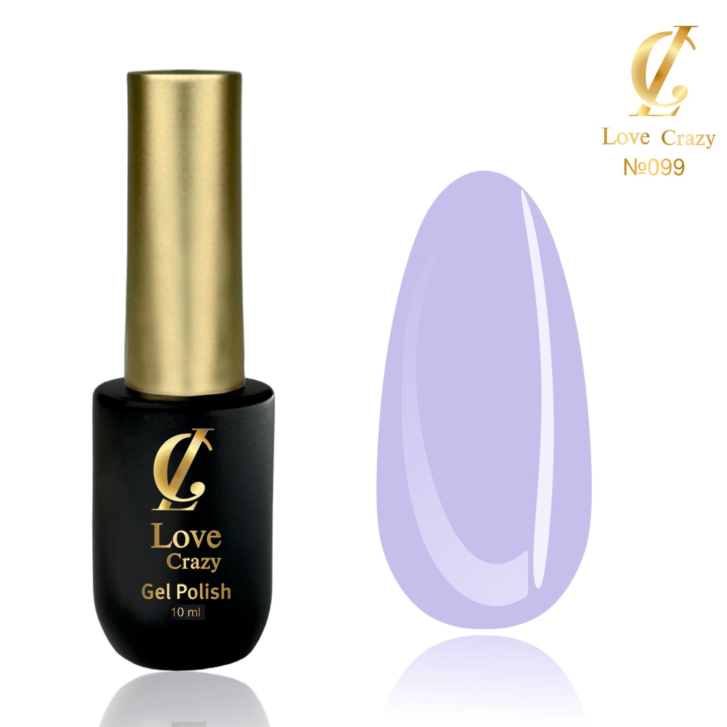 Гел Лак Milano LOVE CRAZY 10 мл. №0-100