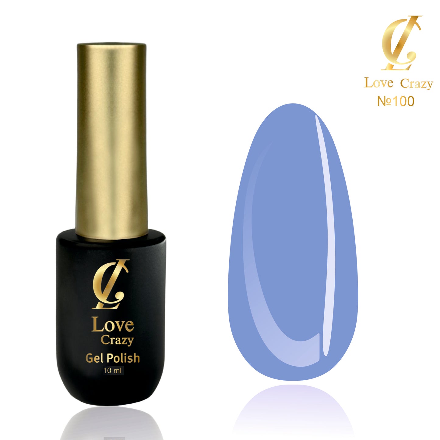 Гел Лак Milano LOVE CRAZY 10 мл. №0-100