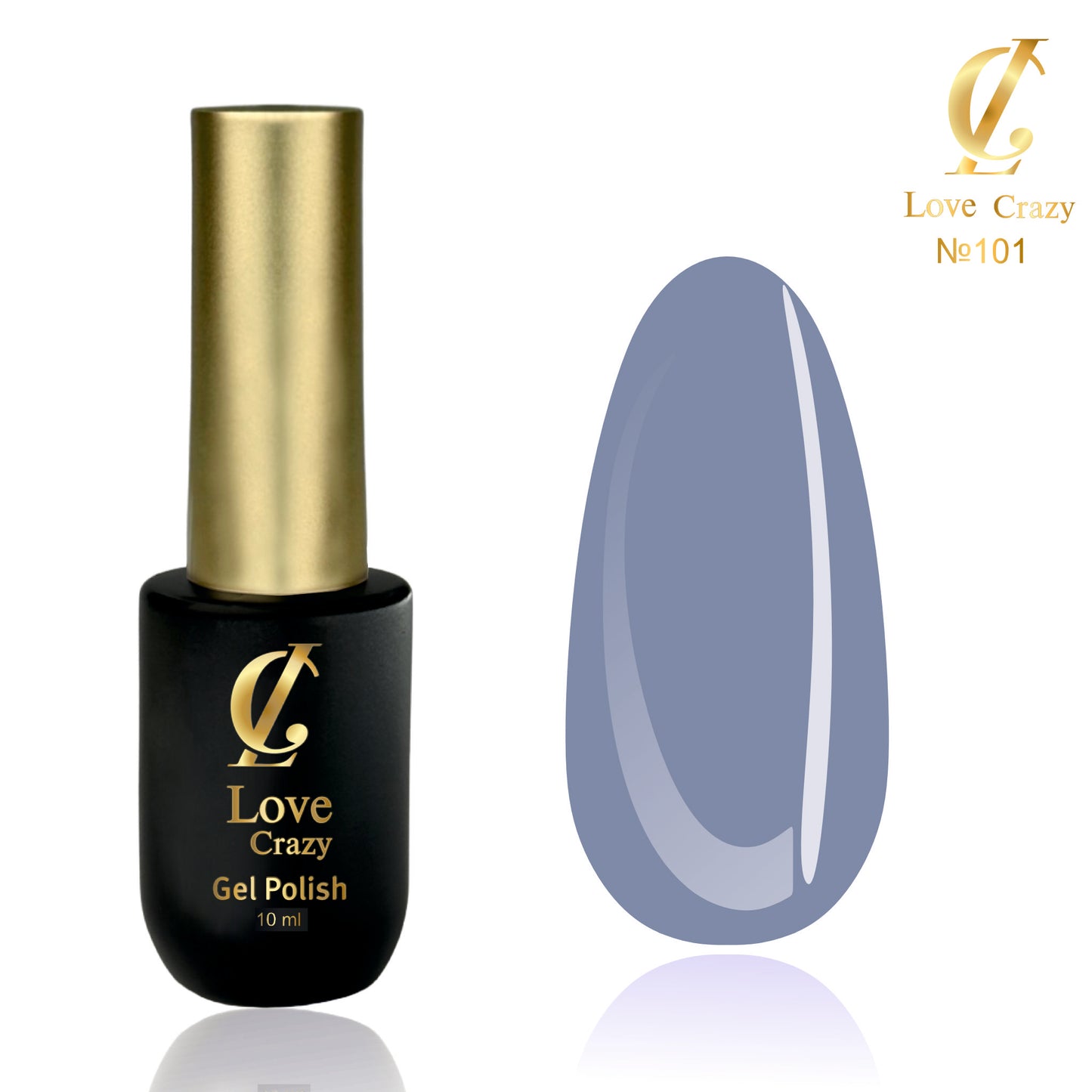 Гел Лак Milano LOVE CRAZY 10 мл. №101 - 200