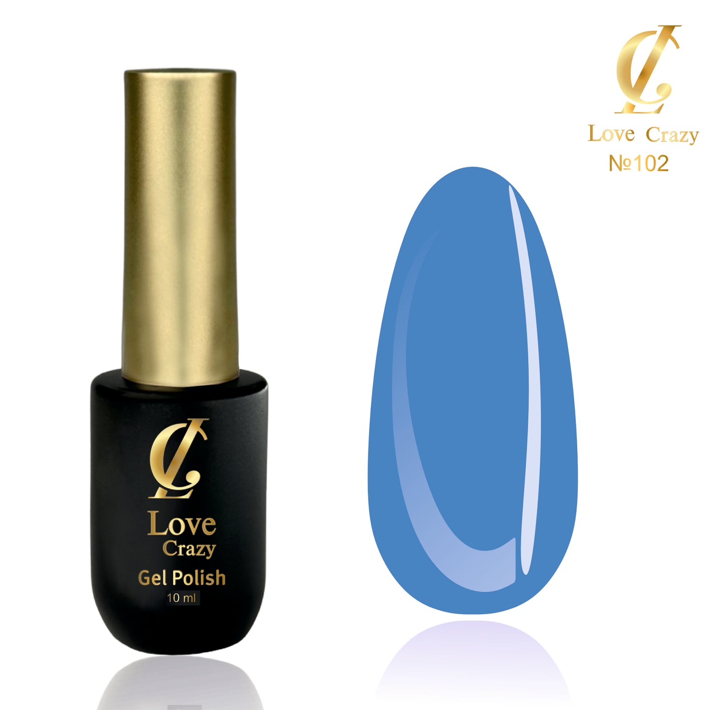 Гел Лак Milano LOVE CRAZY 10 мл. №101 - 200