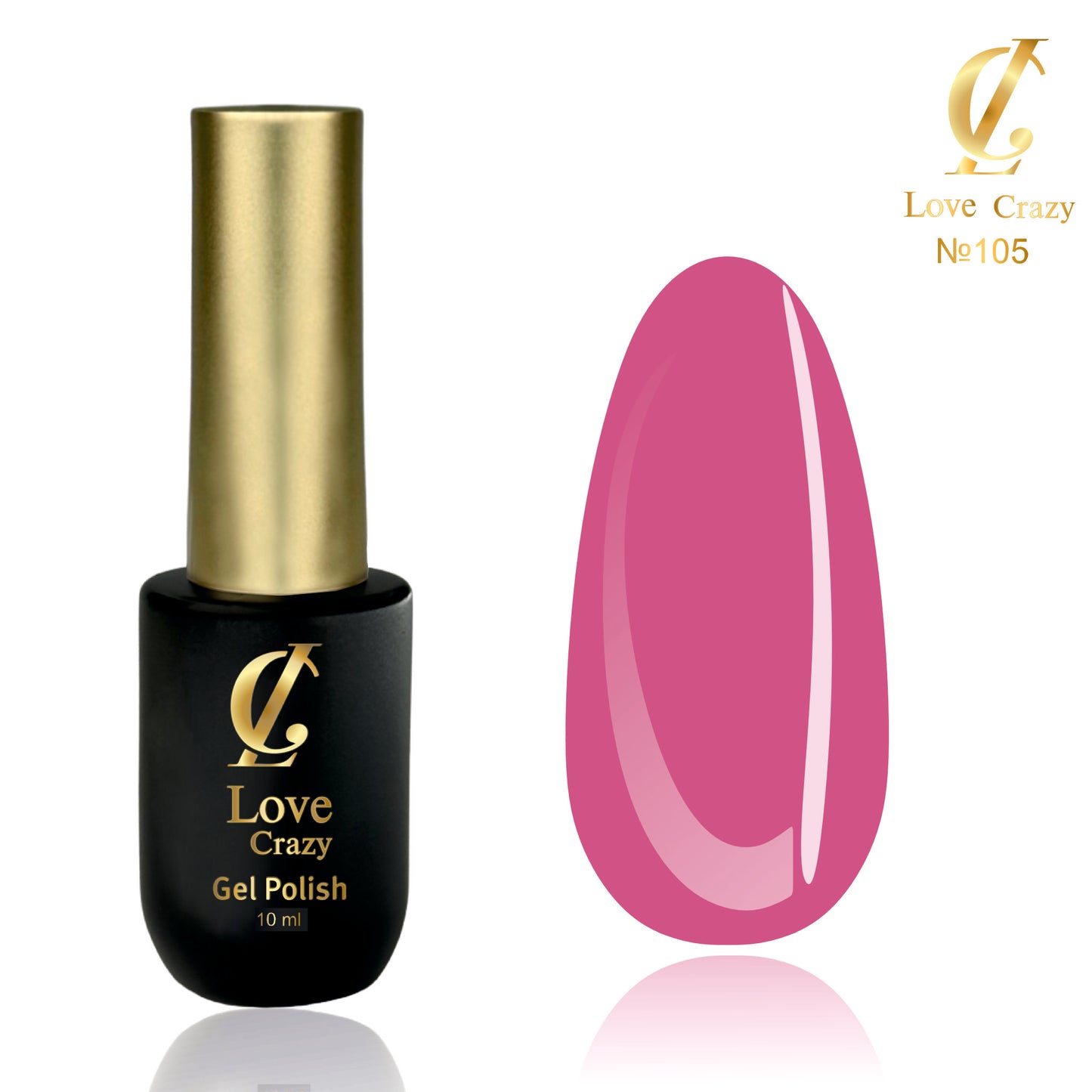 Гел Лак Milano LOVE CRAZY 10 мл. №101 - 200