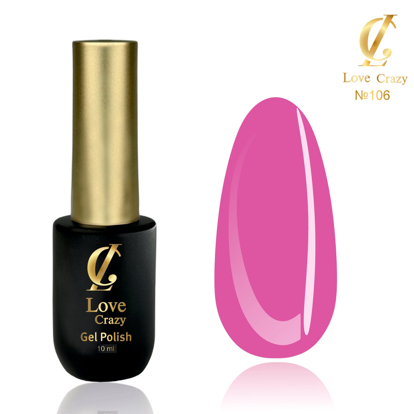 Гел Лак Milano LOVE CRAZY 10 мл. №101 - 200