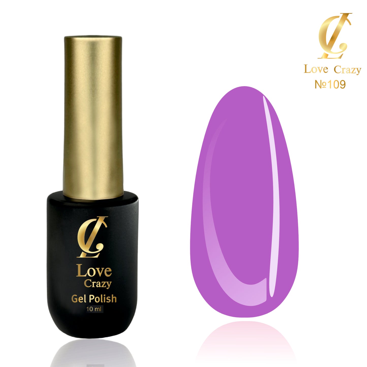 Гел Лак Milano LOVE CRAZY 10 мл. №101 - 200