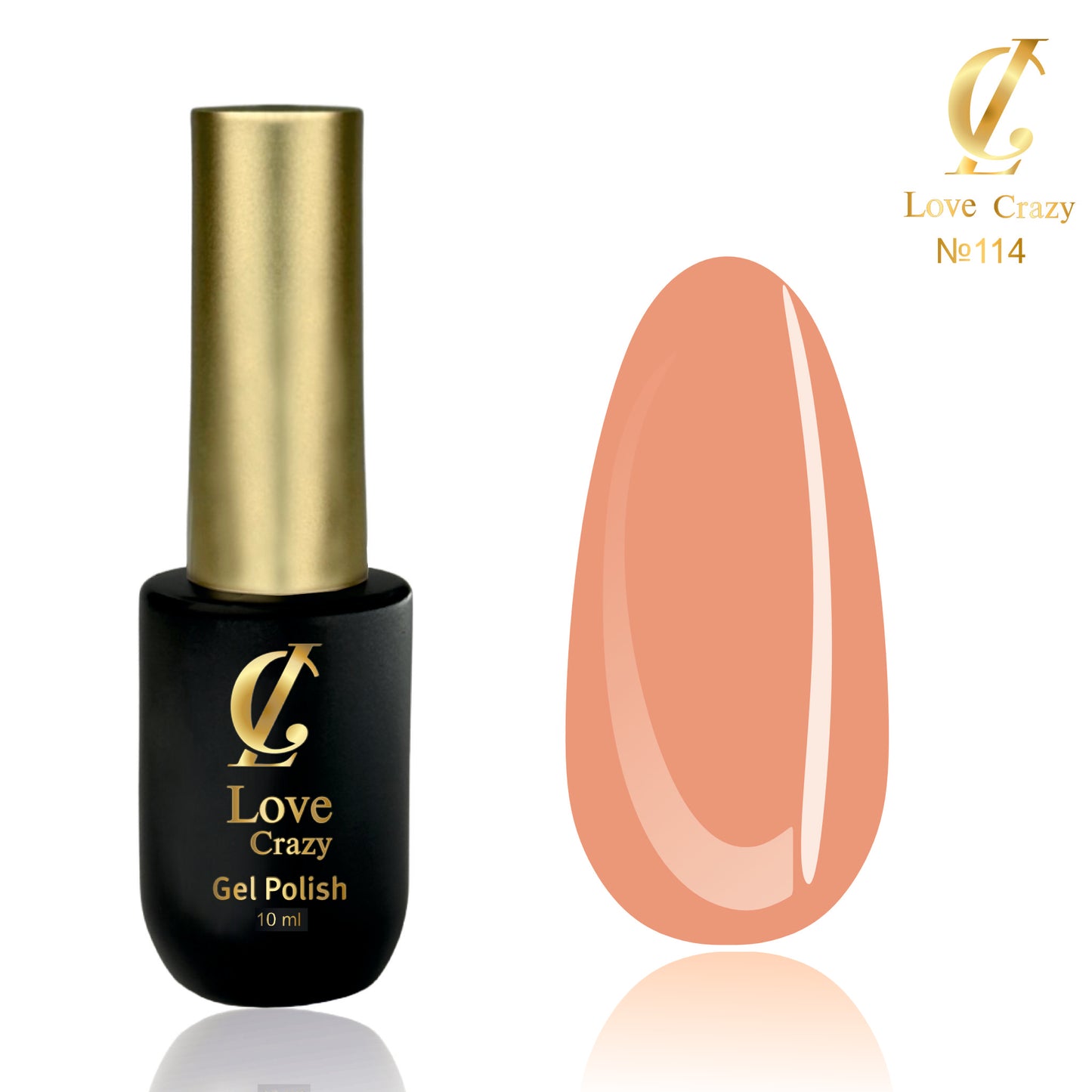 Гел Лак Milano LOVE CRAZY 10 мл. №101 - 200