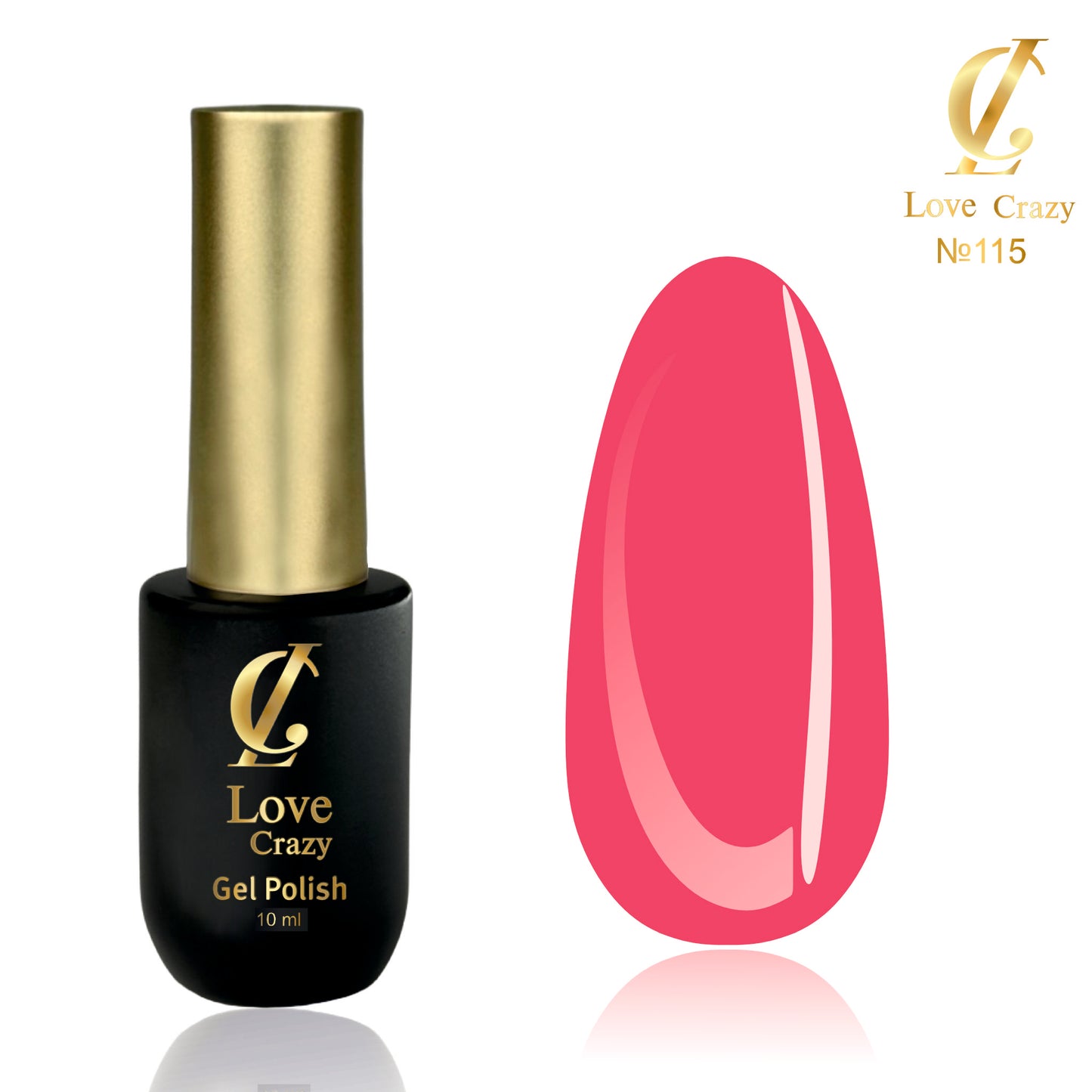 Гел Лак Milano LOVE CRAZY 10 мл. №101 - 200