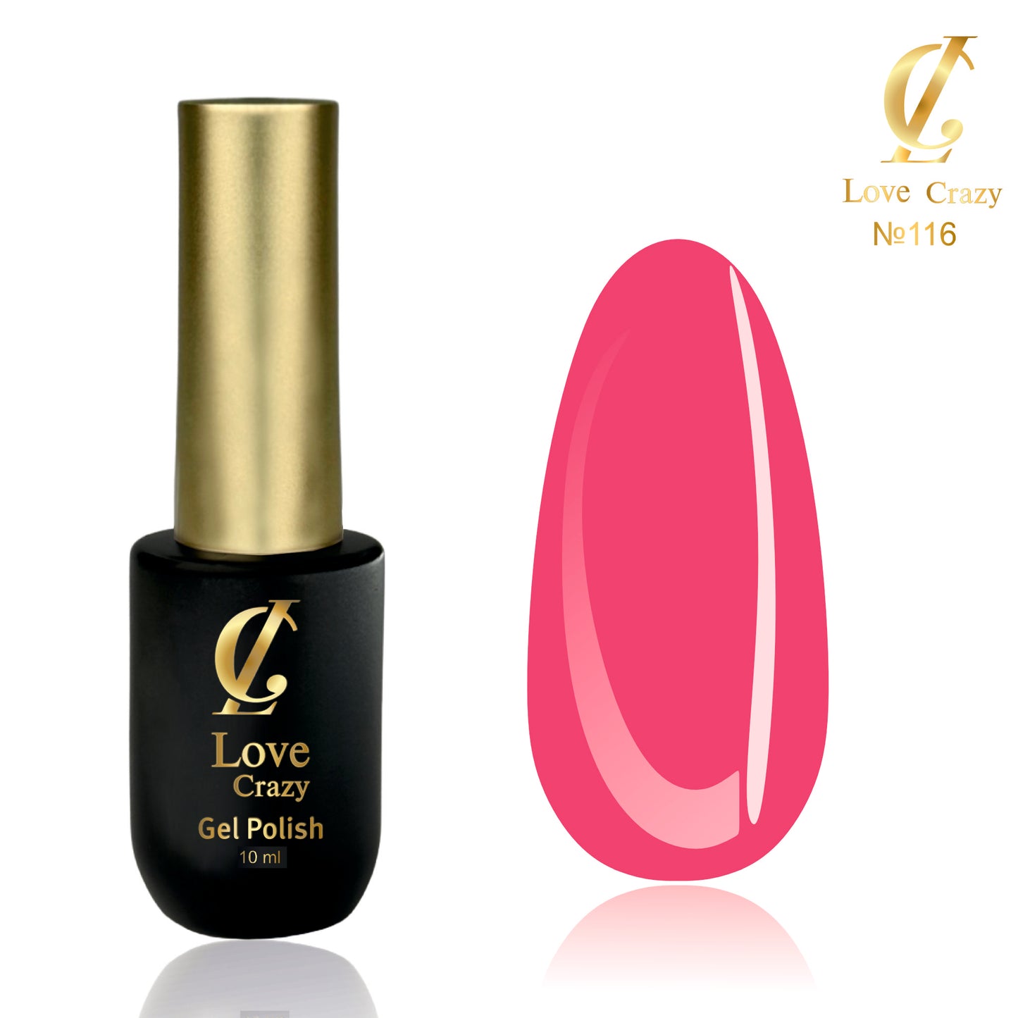 Гел Лак Milano LOVE CRAZY 10 мл. №101 - 200