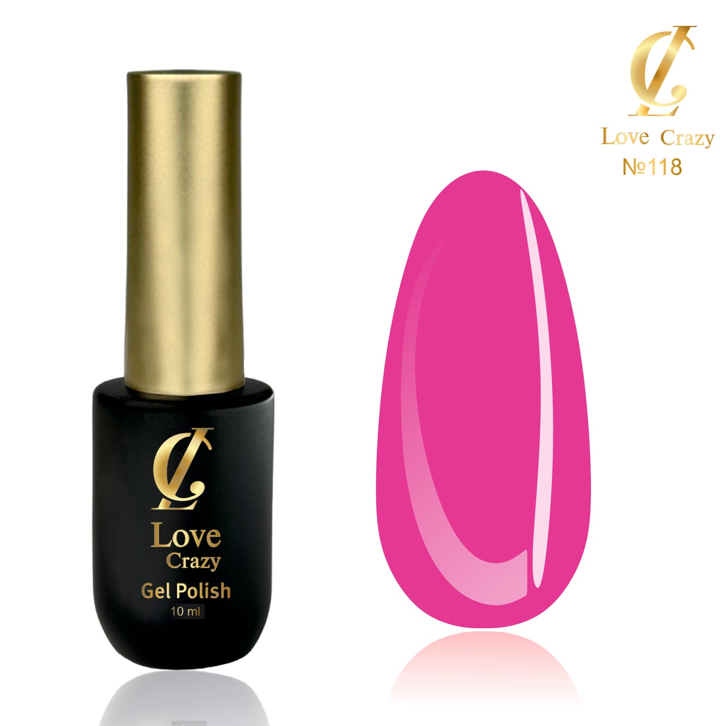 Гел Лак Milano LOVE CRAZY 10 мл. №101 - 200