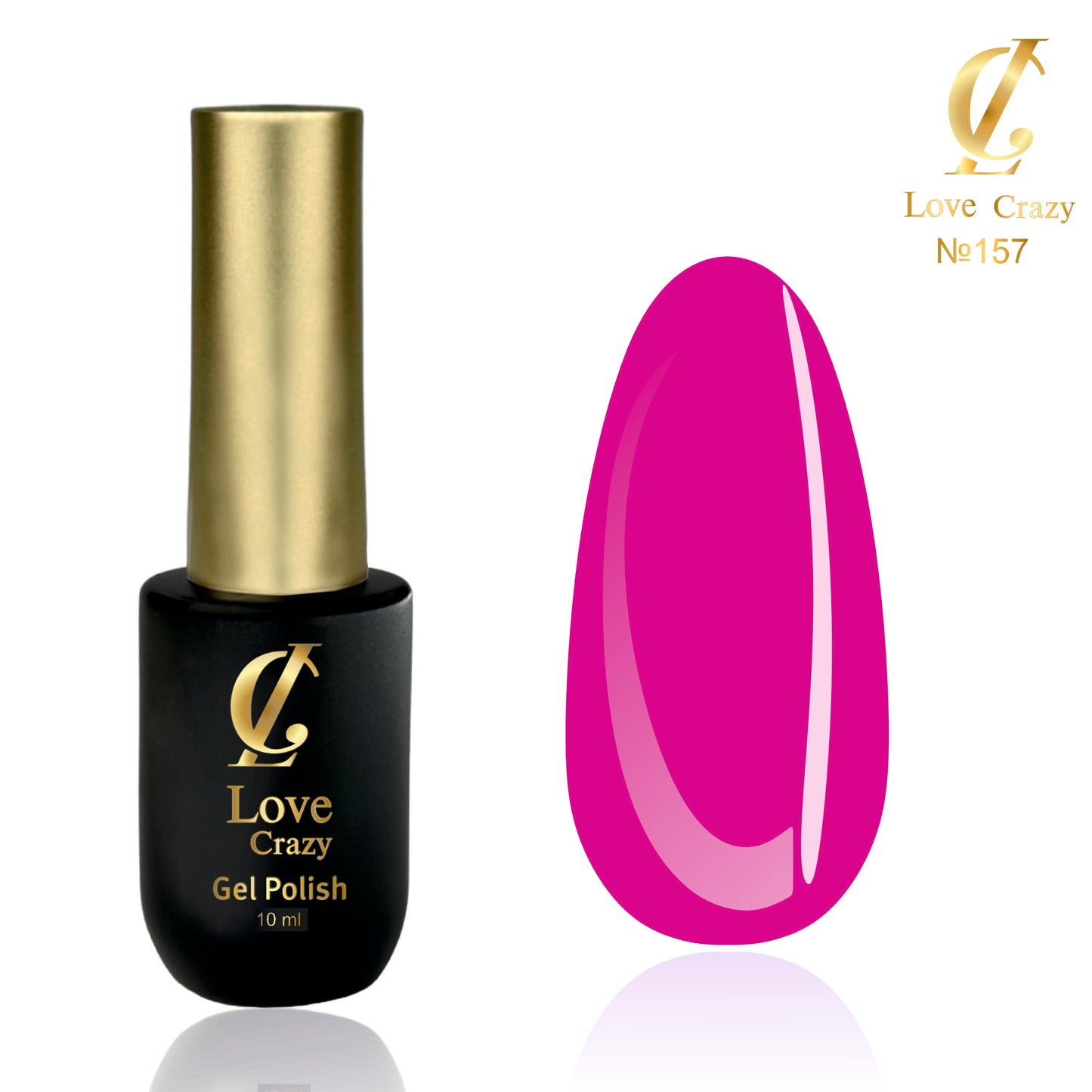 Гел Лак Milano LOVE CRAZY 10 мл. №101 - 200