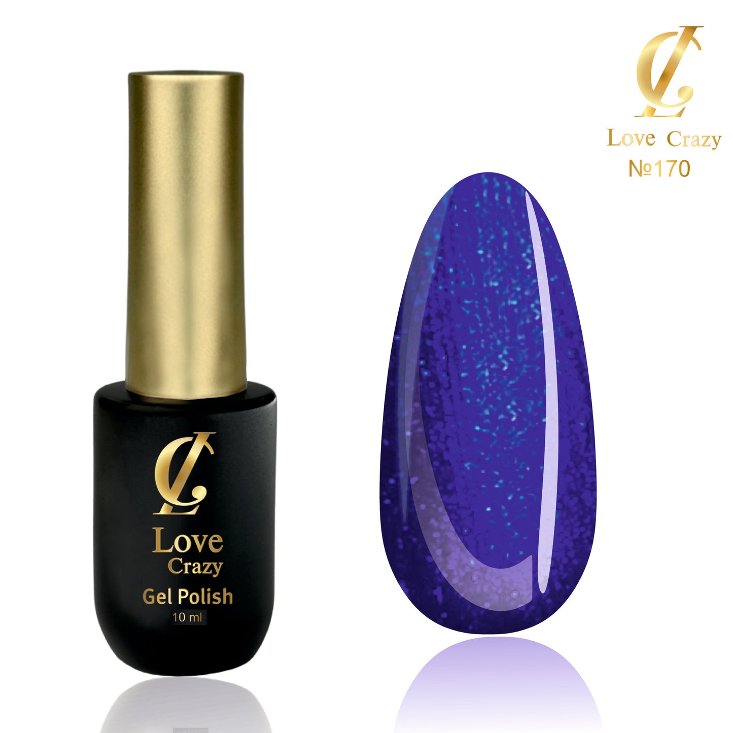 Гел Лак Milano LOVE CRAZY 10 мл. №101 - 200