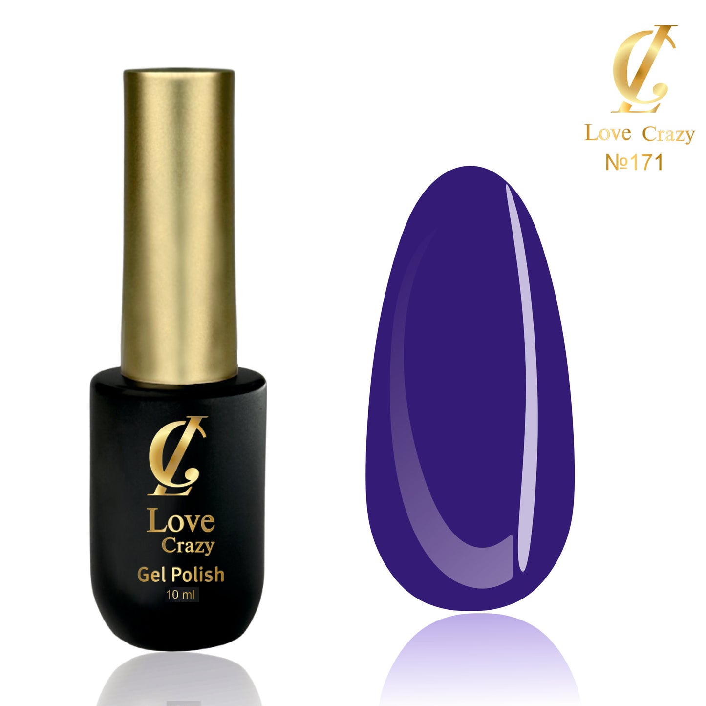 Гел Лак Milano LOVE CRAZY 10 мл. №101 - 200