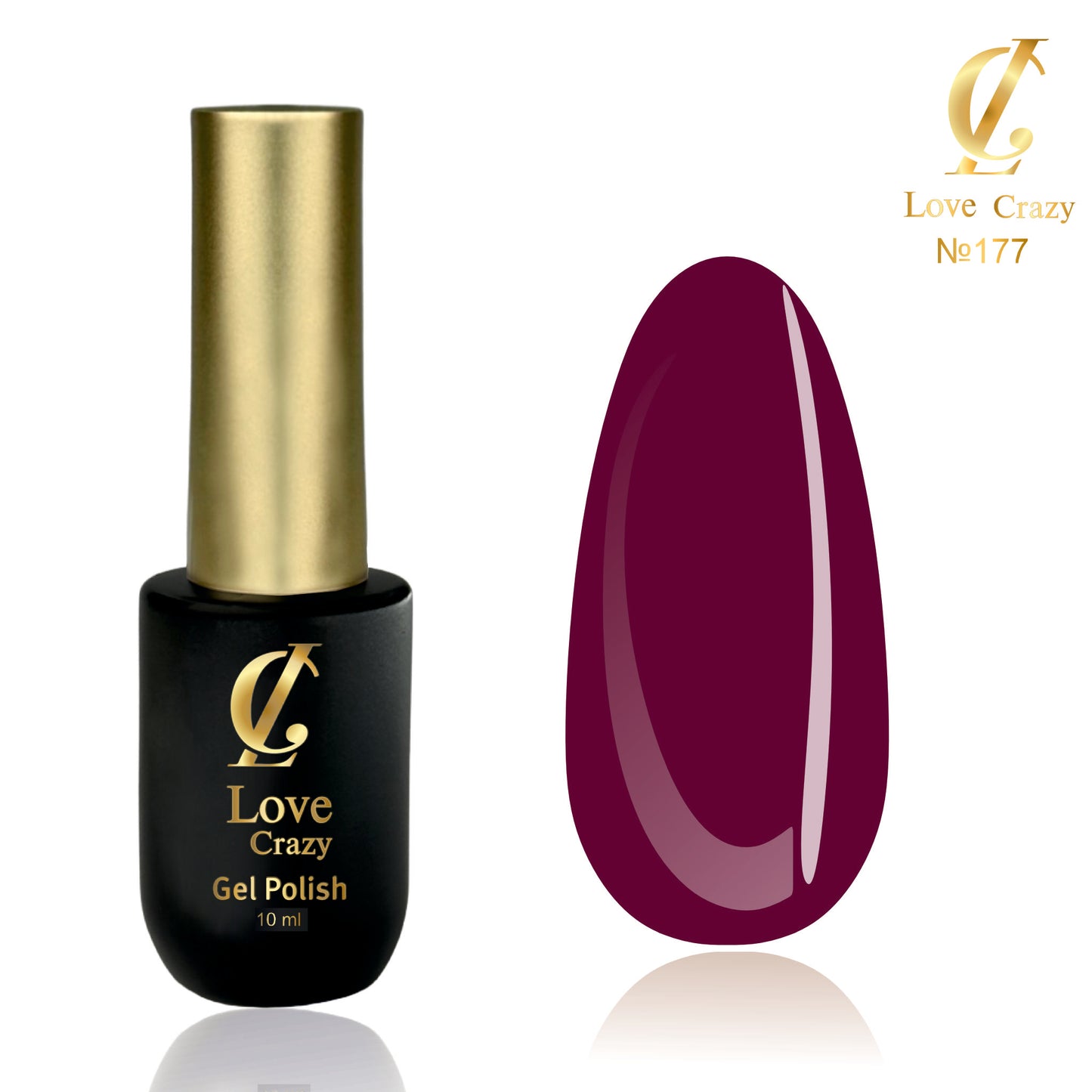 Гел Лак Milano LOVE CRAZY 10 мл. №101 - 200
