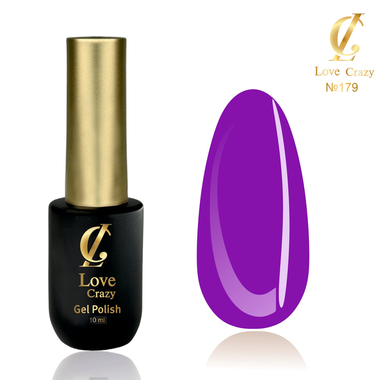 Гел Лак Milano LOVE CRAZY 10 мл. №101 - 200