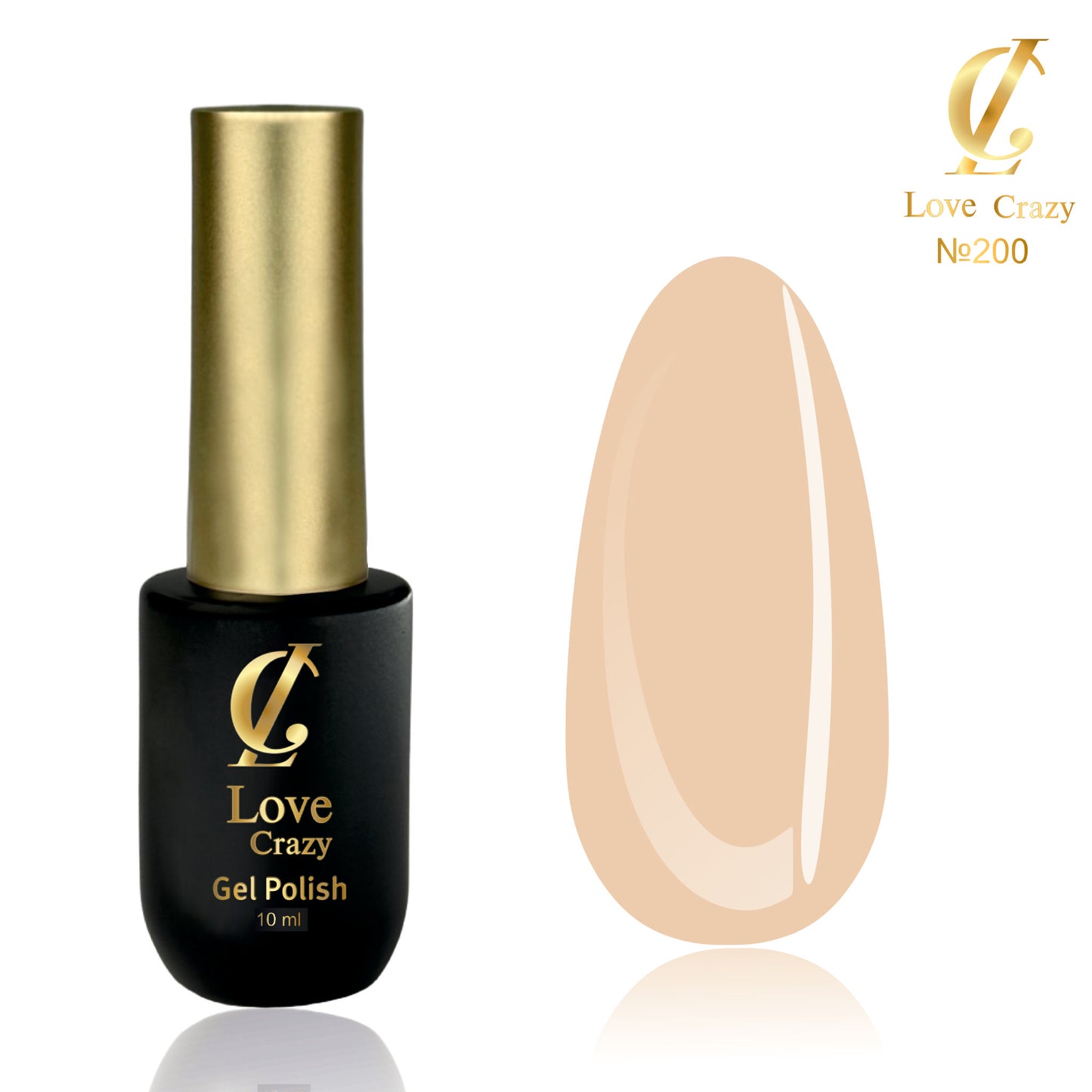 Гел Лак Milano LOVE CRAZY 10 мл. №101 - 200