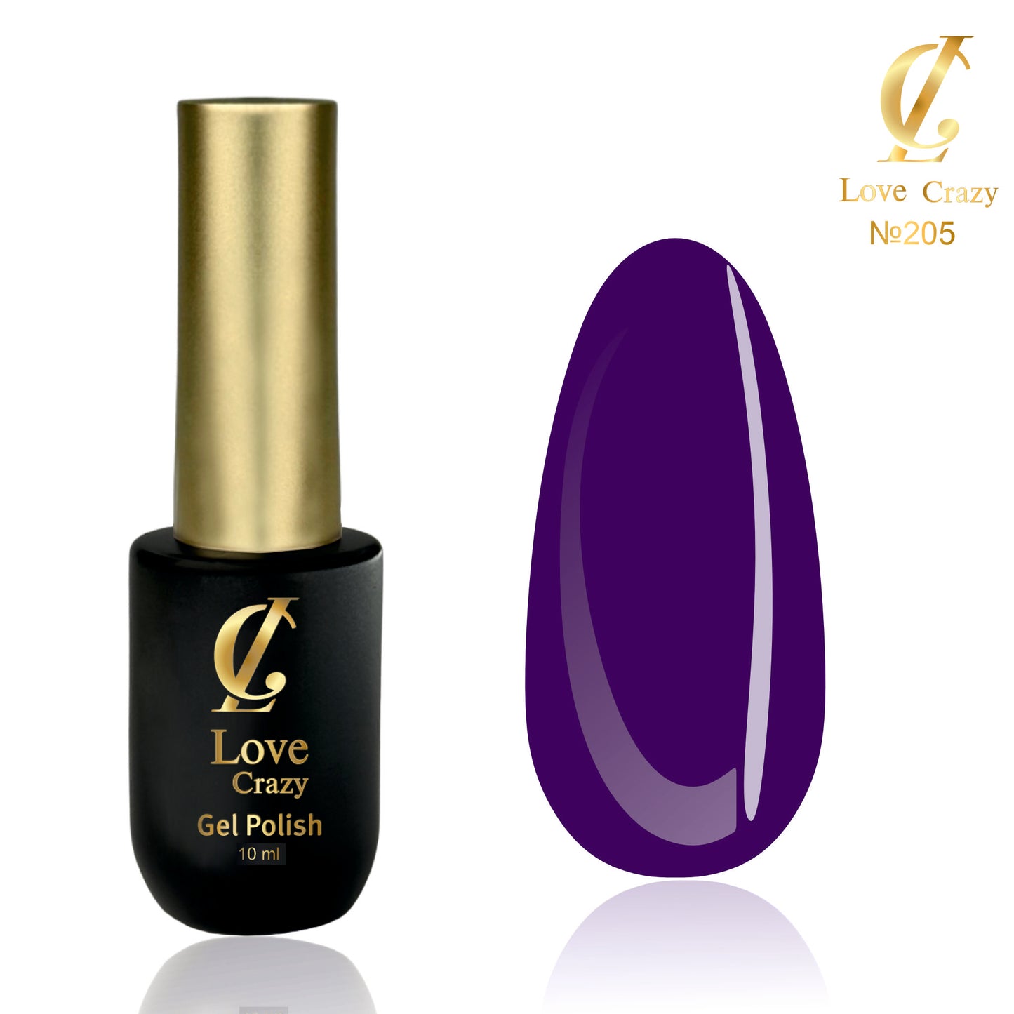 Гел Лак Milano LOVE CRAZY 10 мл. №101 - 200