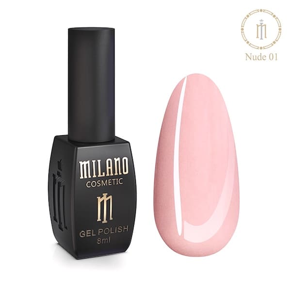 ГЕЛ ЛАК MILANO NUDE 8 ml.