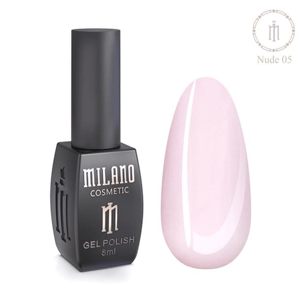 ГЕЛ ЛАК MILANO NUDE 8 ml.