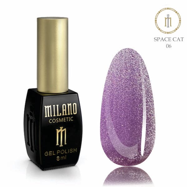 ГЕЛ ЛАК MILANO SPACE CAT 8 мл.
