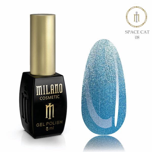 ГЕЛ ЛАК MILANO SPACE CAT 8 мл.