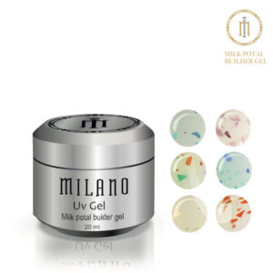 Гел за изграждане Milano Milk Potal  15 мл