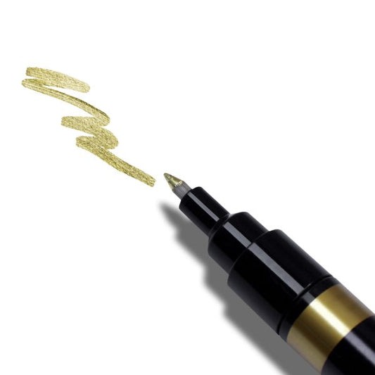 NAIL ART MARKER — GOLD, SILVER AND COPPER